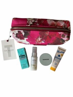 ~Beauty Bundle - TED BAKER LONDON Cosmetic Pouch + 4 Beauty Products. Brand New.